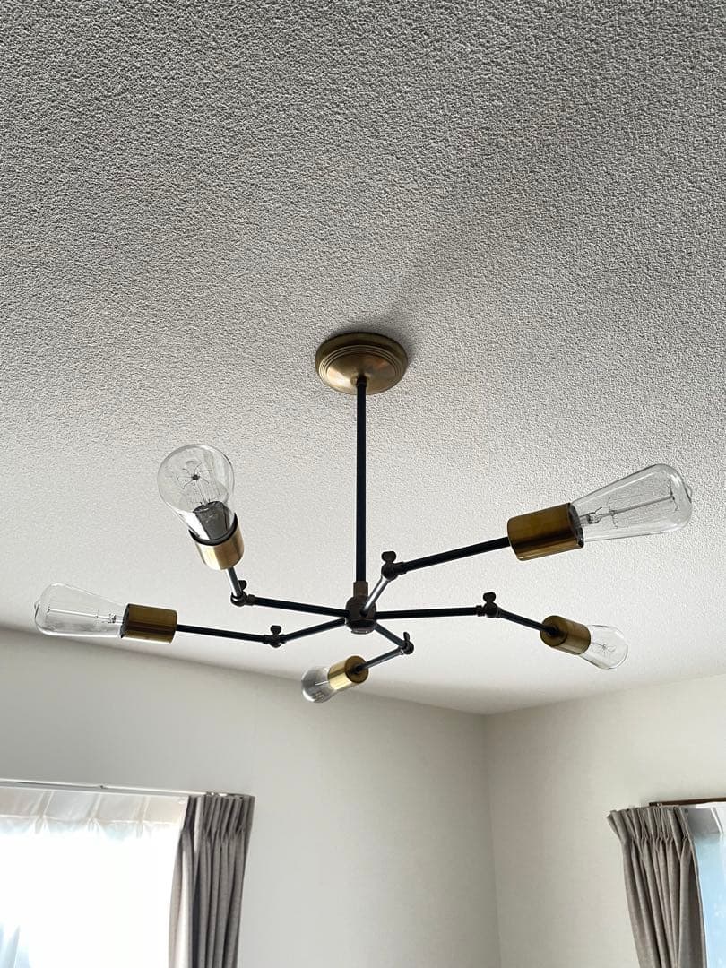 ACME Furniture SOLID BRASS LAMP 5灯