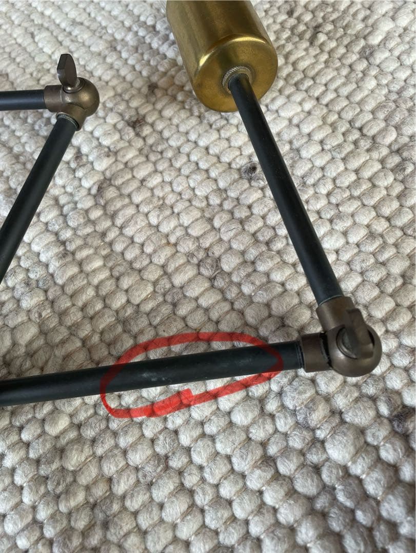 ACME Furniture SOLID BRASS LAMP 5灯