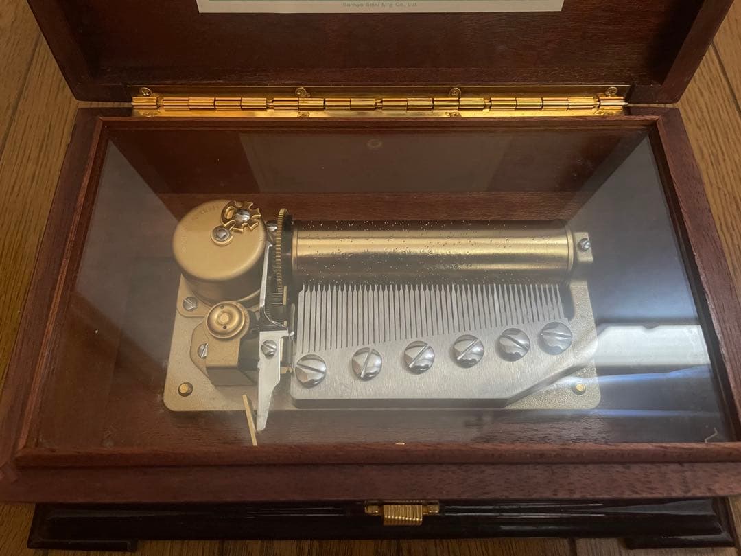 オルフェウス 2曲 オルゴール 50弁 中山晋平 波浮の港 梁田貞 城ヶ島の雨