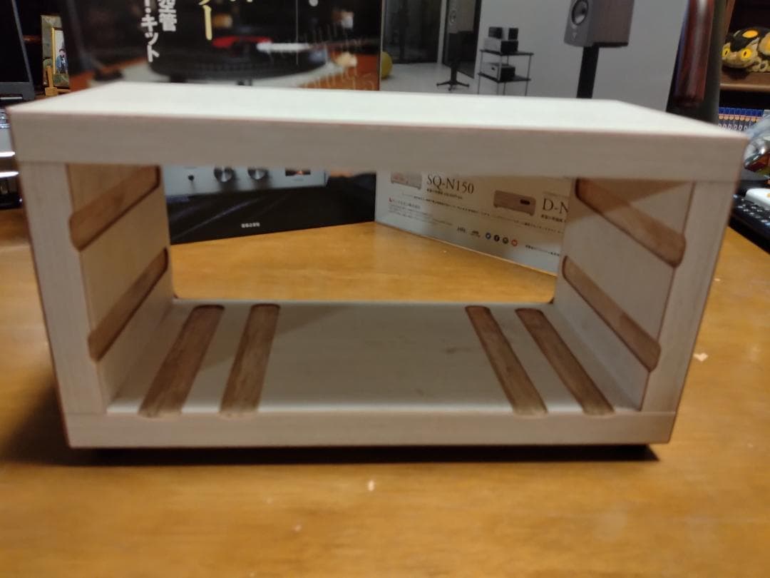 ウッドケース付/真空管フォノイコライザー/LXV-OT10/高品位オペアンプ