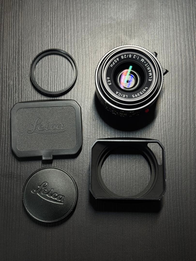 ライカ エルマリートM28mmF2.8ASPH ブラック