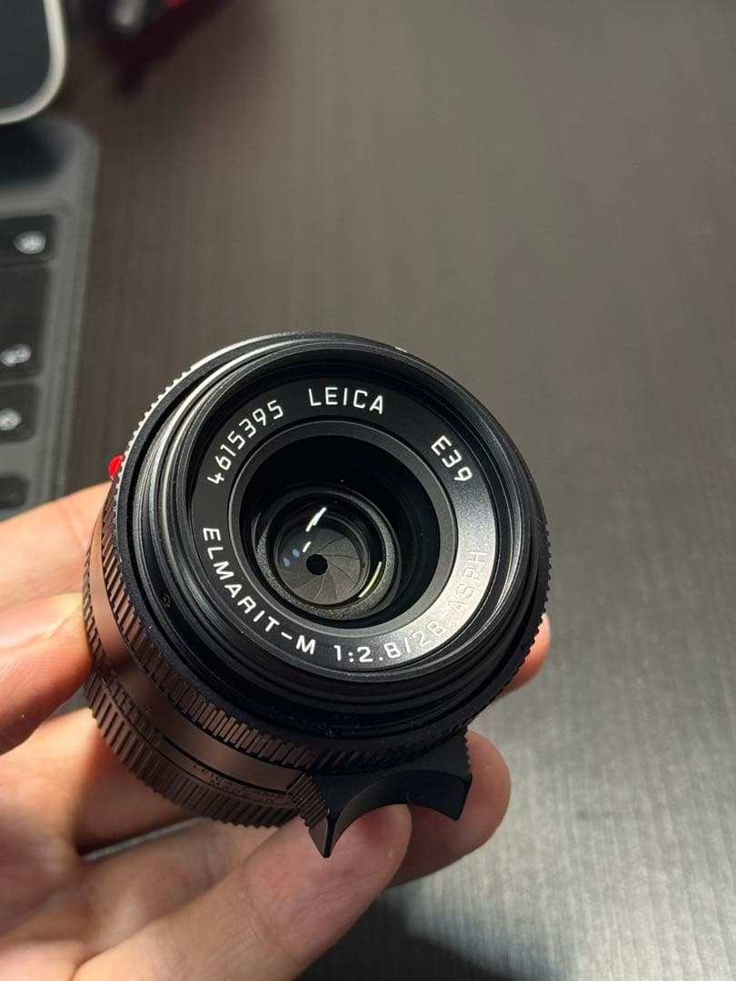 ライカ エルマリートM28mmF2.8ASPH ブラック