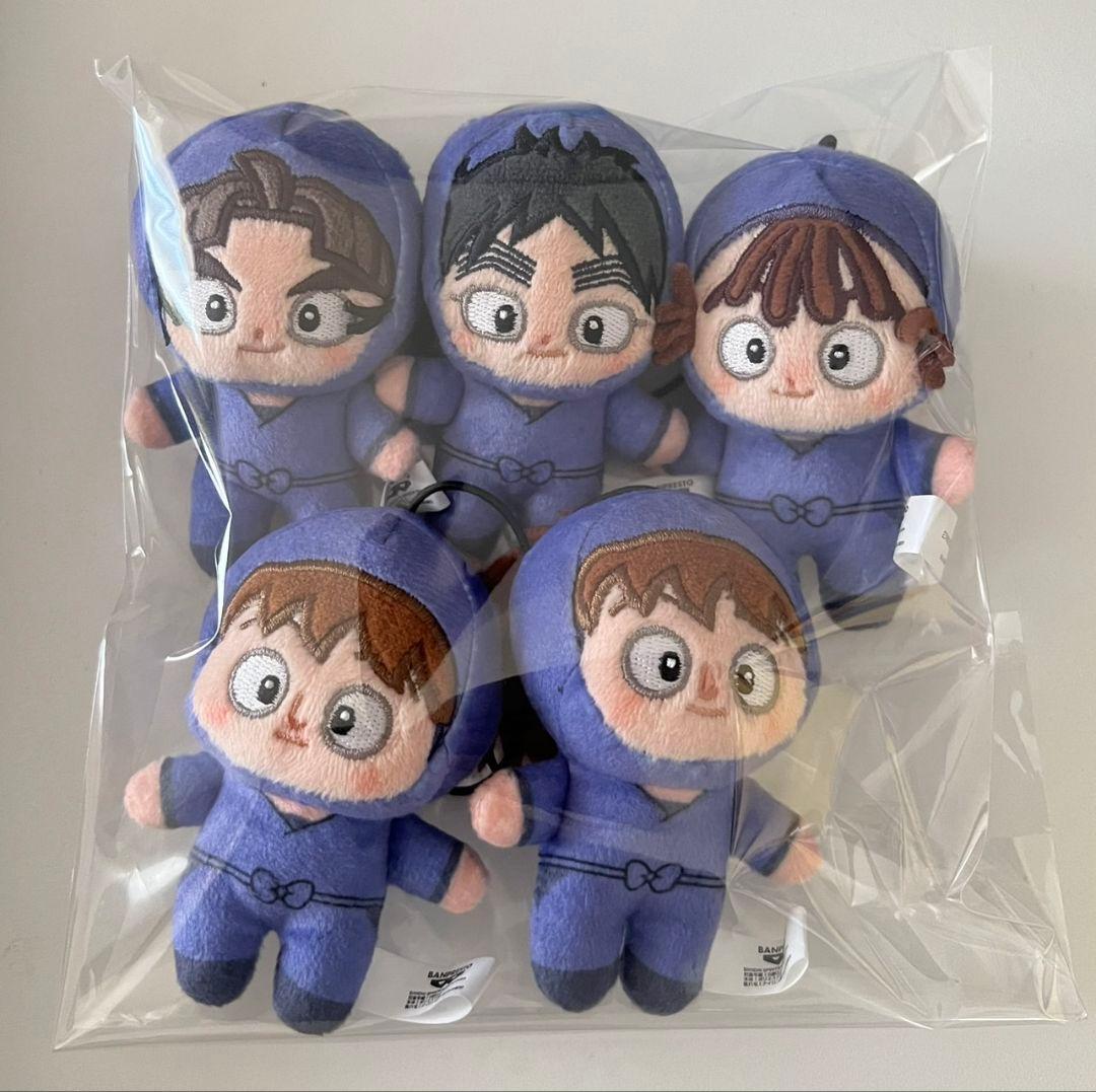 忍たま乱太郎 ほわぬい 5年生 5種セット②