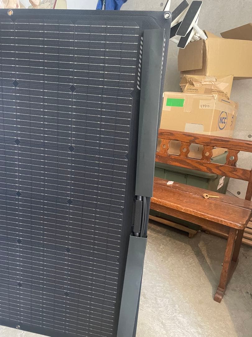 EcoFlow 400Wソーラーパネル　防災対策　折りたたみ式