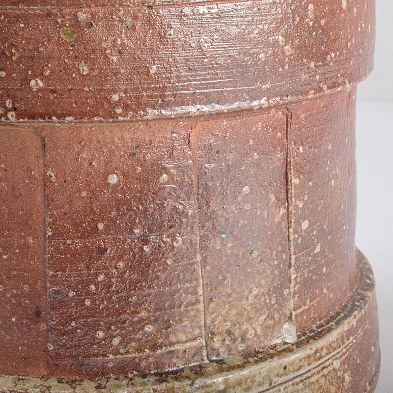 茶道具　古来窯　四世　上田直方作　水指　堀内宗完(兼中斎)極め箱　M　R8885