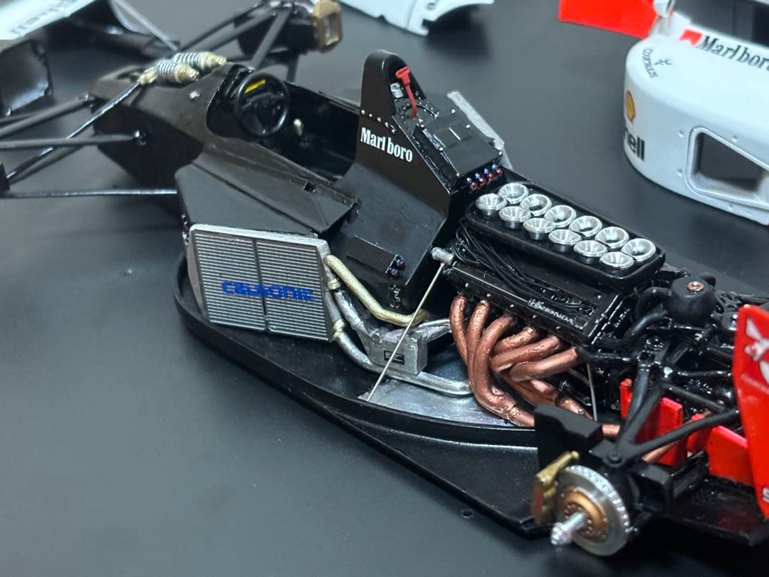 モデルファクトリーヒロ 1/20 マクラーレンホンダMP4/6 日本GP 完成品