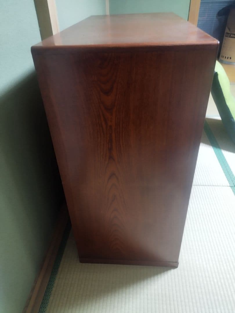 茶箪笥/昭和レトロ/ガラス扉付き/食器棚/棚/和風家具/キャビネット/チェスト