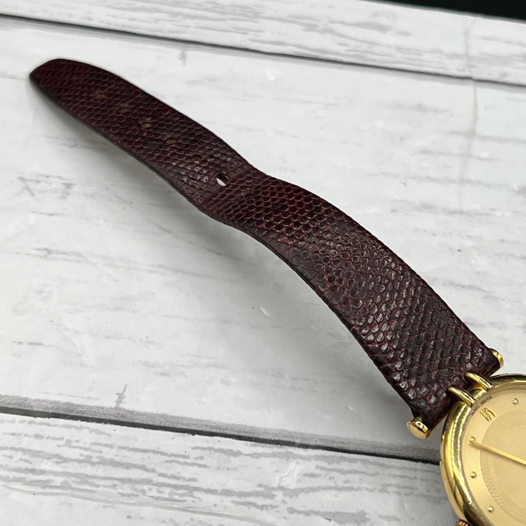 【稼働品】Christian Dior 腕時計 ゴールド文字盤