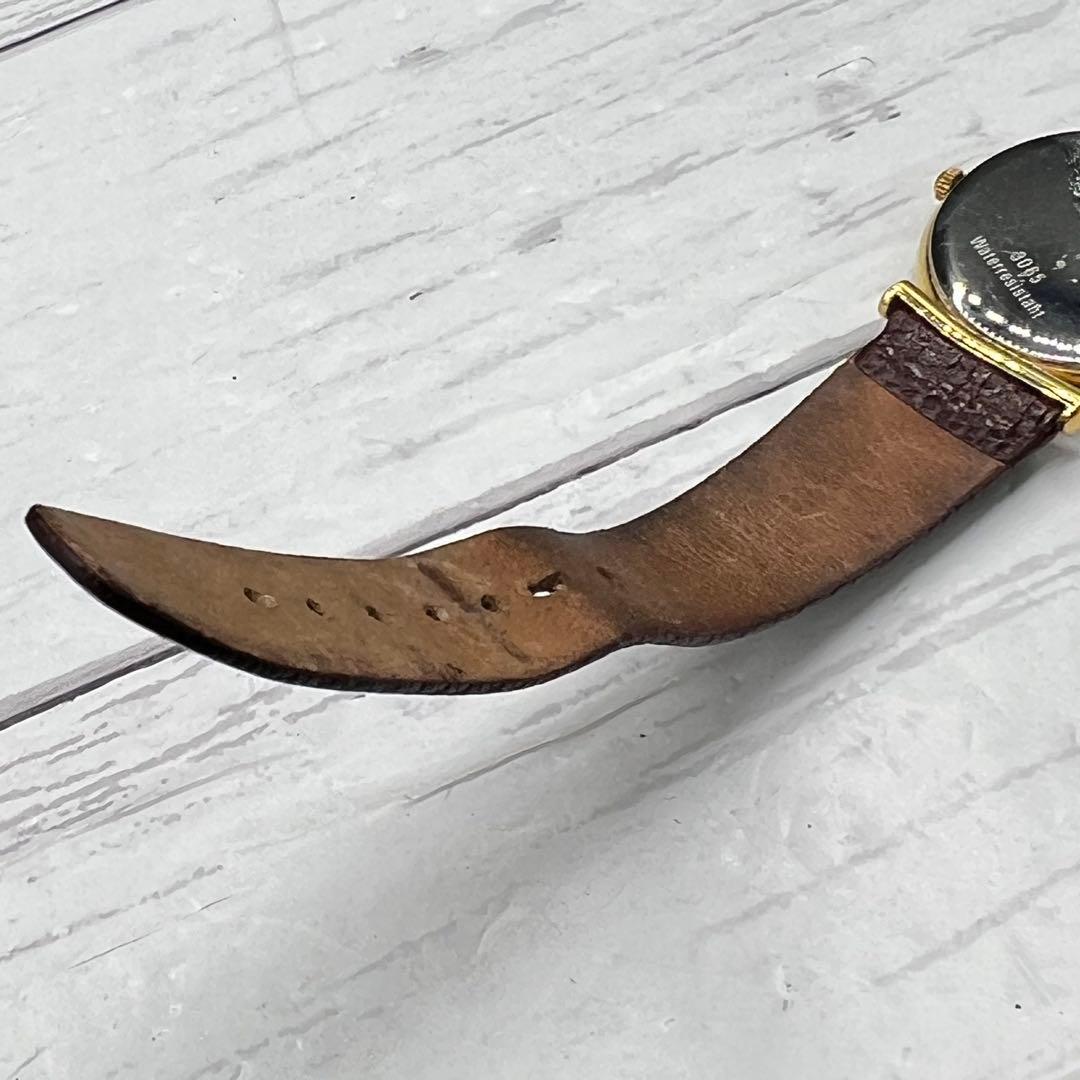 【稼働品】Christian Dior 腕時計 ゴールド文字盤