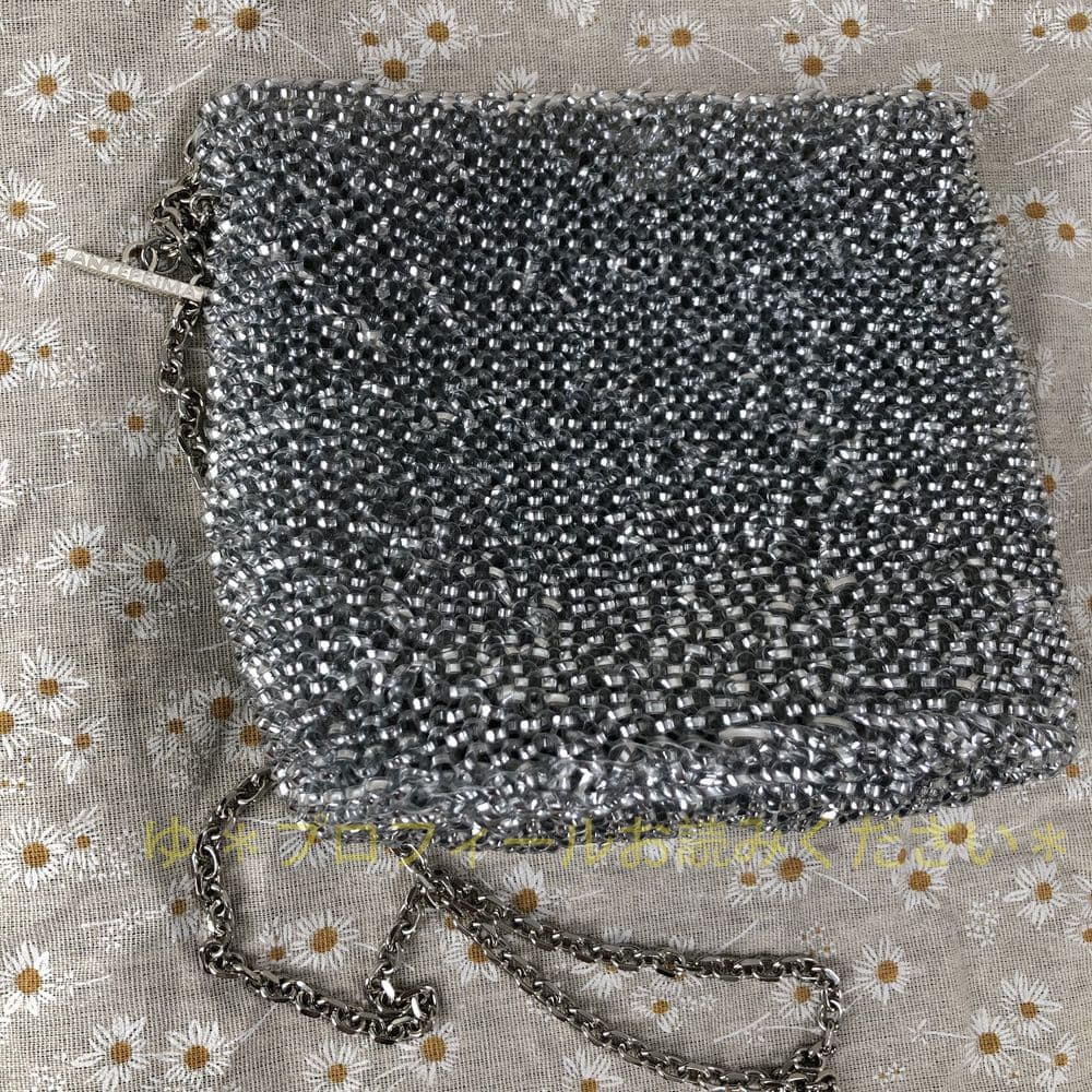 アンテプリマ バケットバッグ ショルダーバッグ シルバー