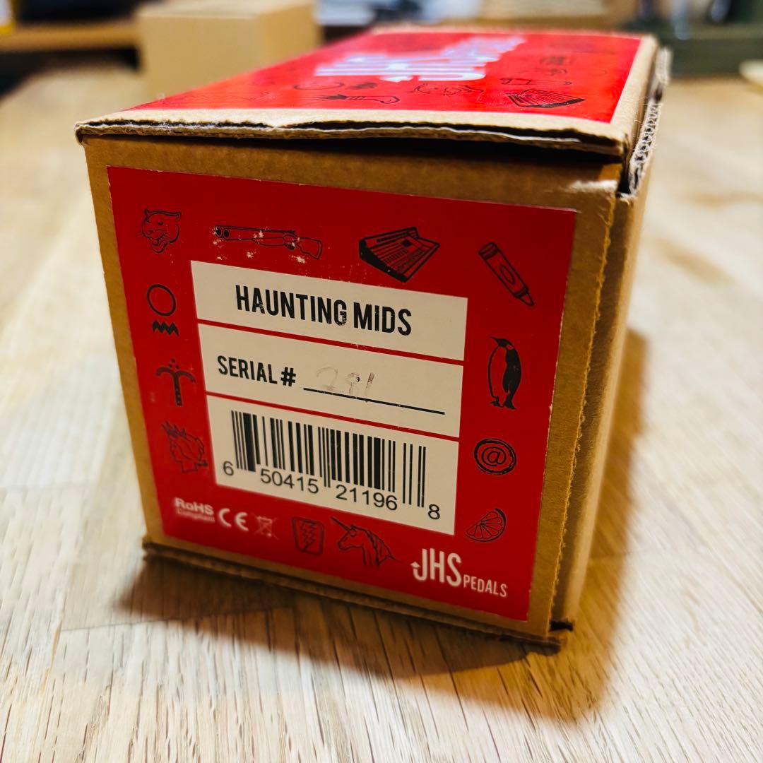 JHS Pedals Haunting Mids ブースター ほぼ未使用