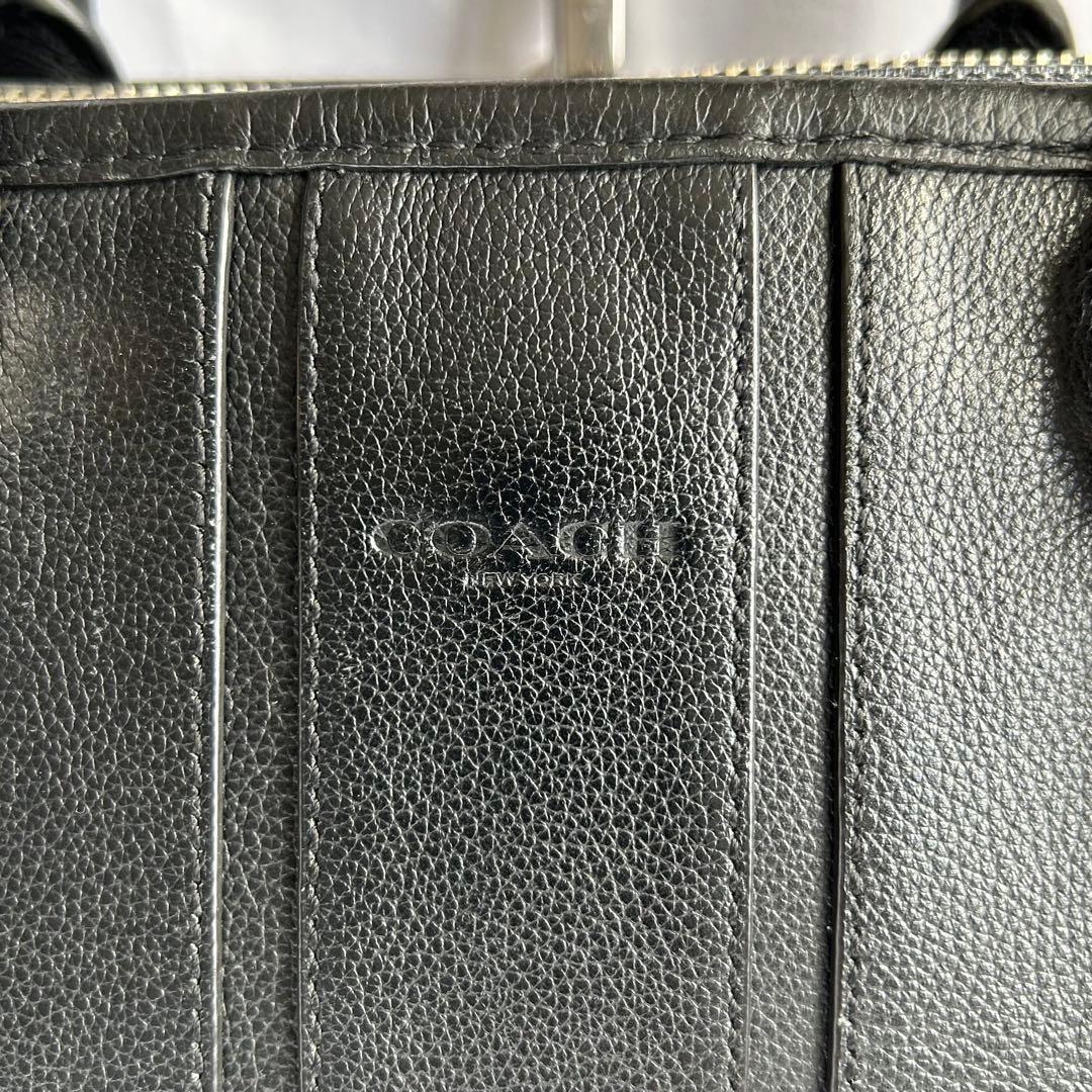 【美品】COACH コーチ ボンドビジネスバッグ 2way 黒 F72309