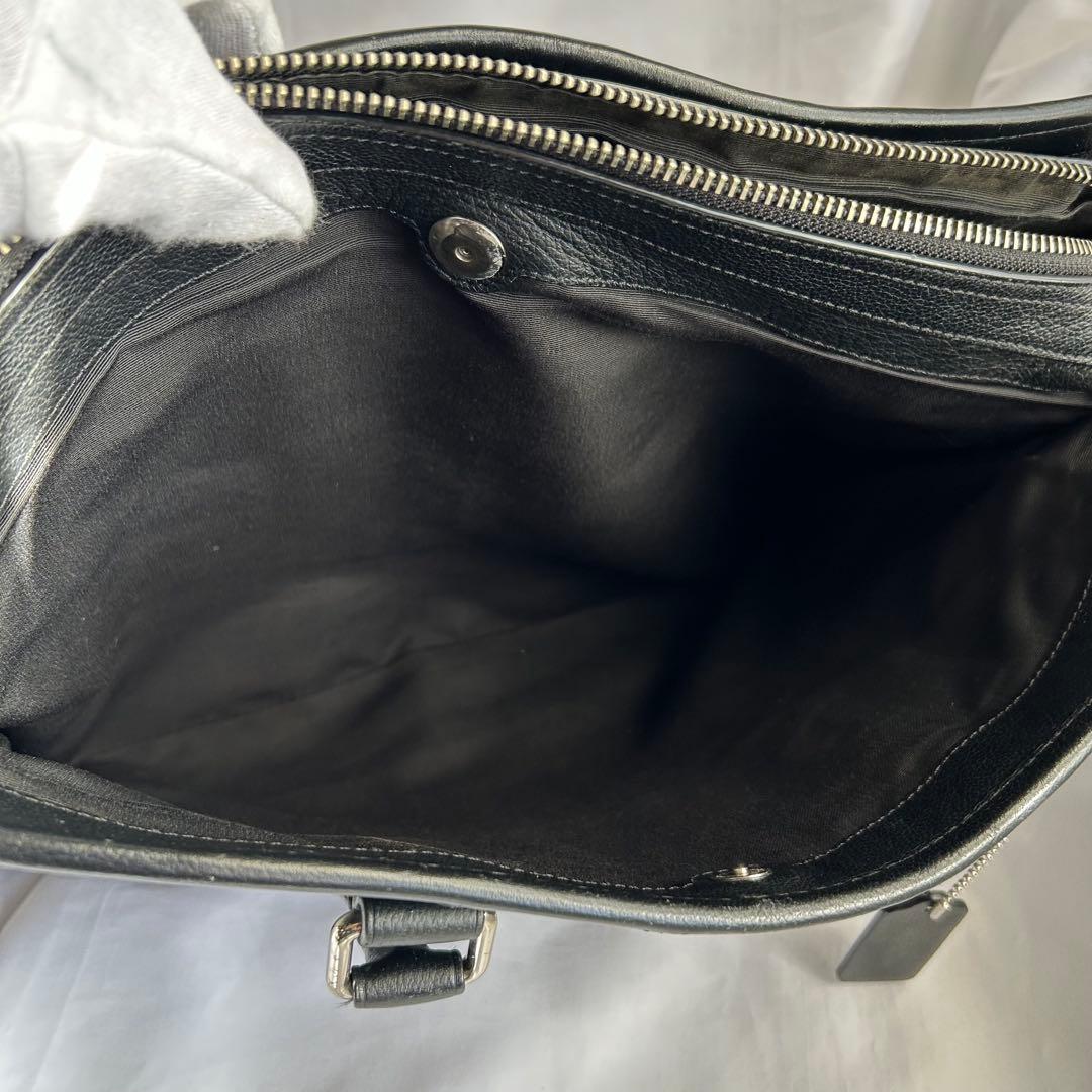 【美品】COACH コーチ ボンドビジネスバッグ 2way 黒 F72309