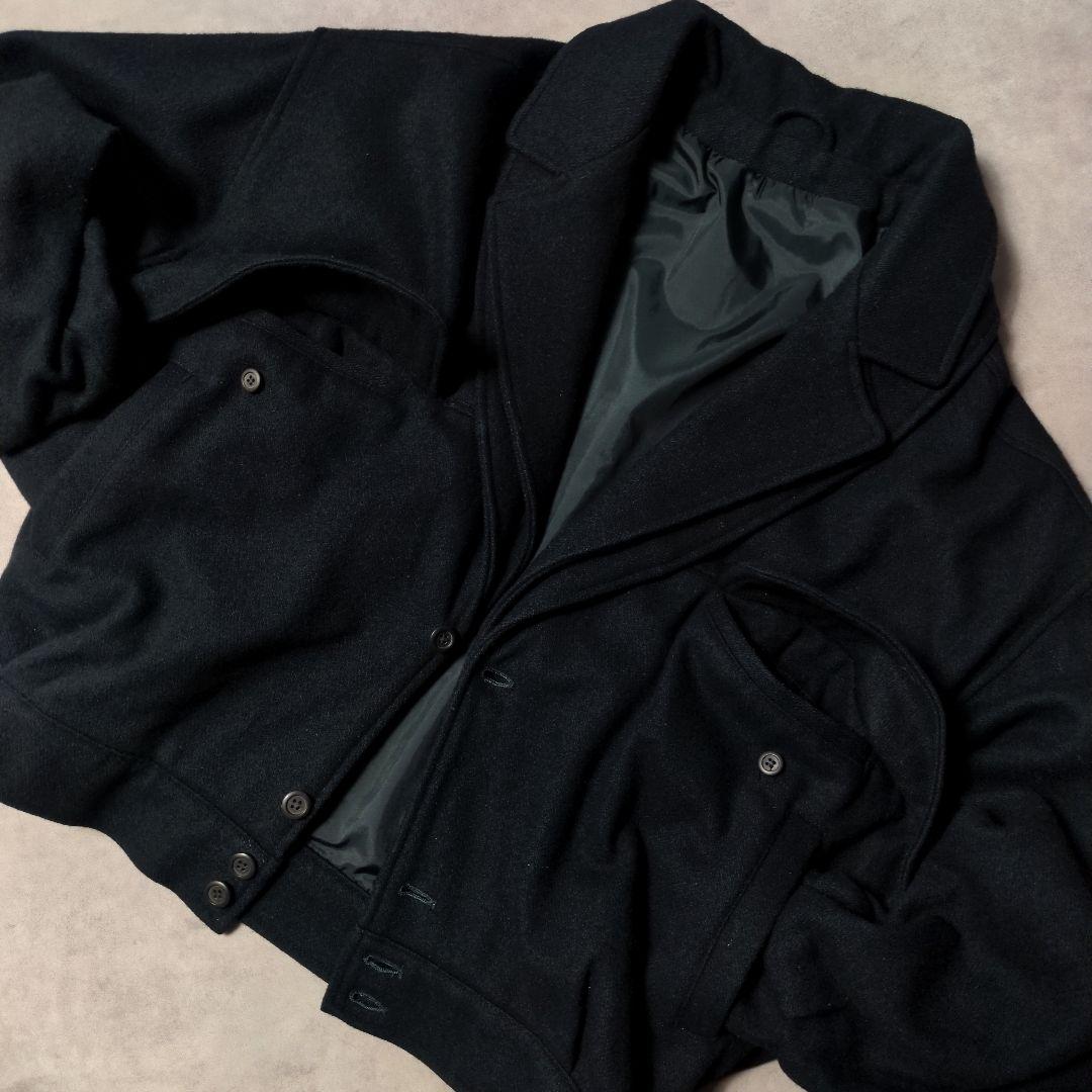 ジャケット・アウター 90s unknown Black Wool Bomber Jacket