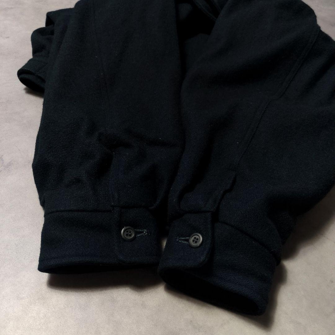 ジャケット・アウター 90s unknown Black Wool Bomber Jacket