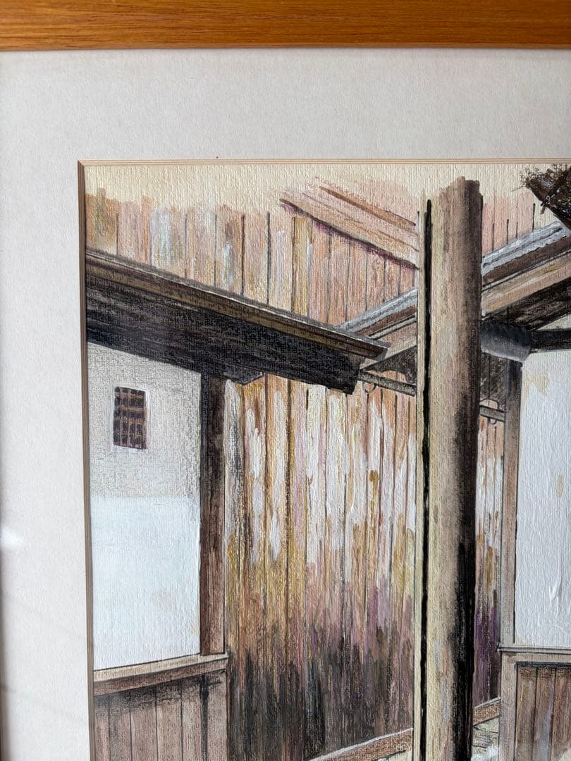 Colin Lamb 水彩画　高山陣屋