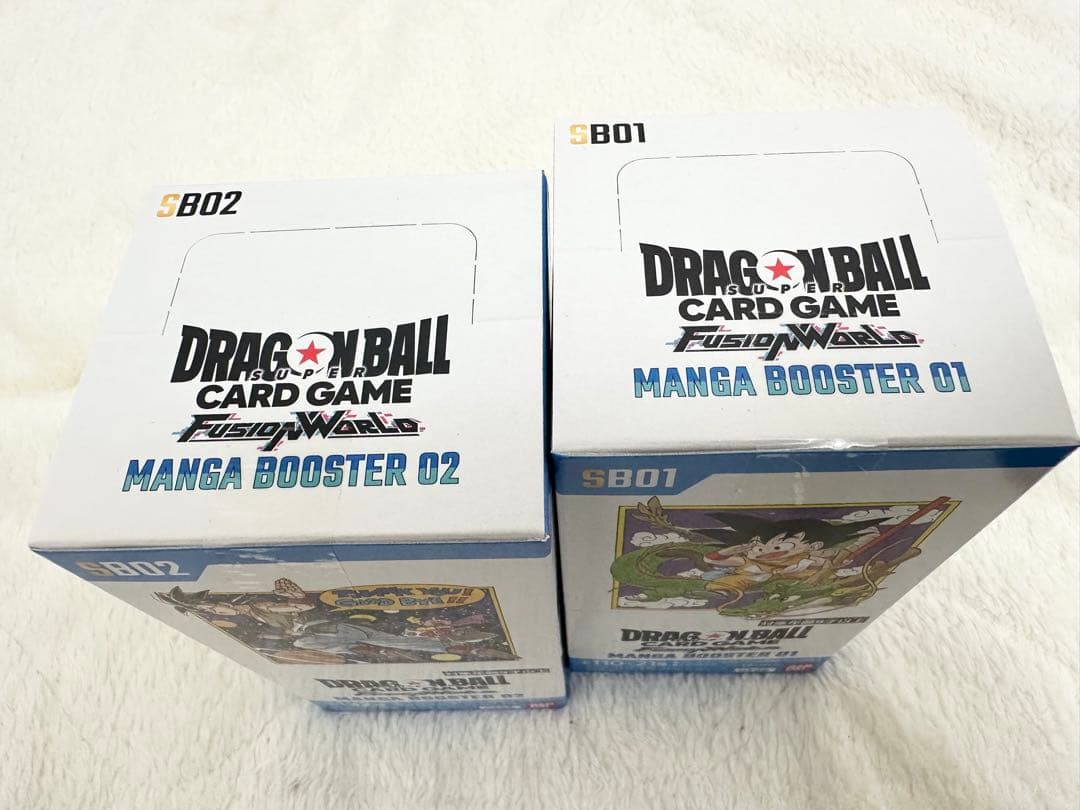 新品未開封　テープ付き　ドラゴンボールカード　MANGA BOOSTERセット