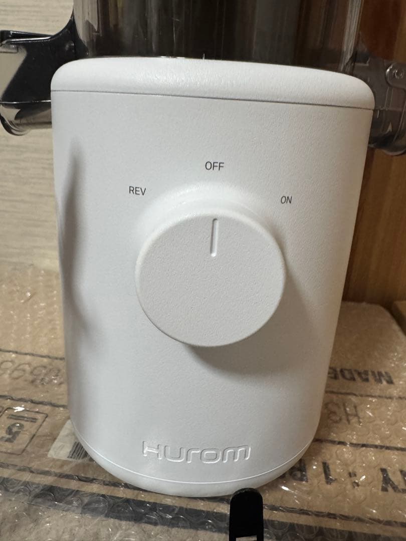 Hurom ジューサー ホワイト スロージューサー H310A ホワイト