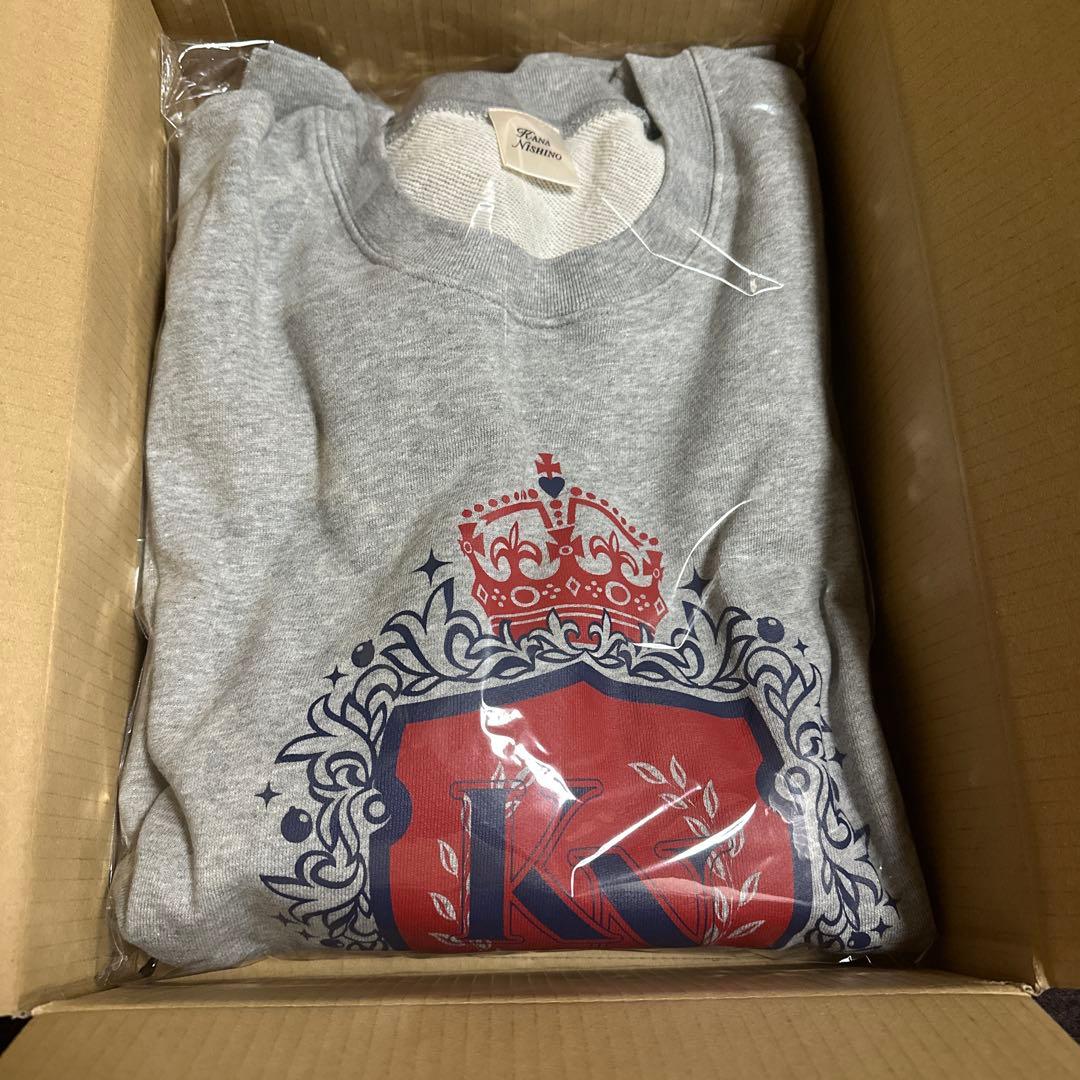 西野カナ　スウェット　グレー　XL