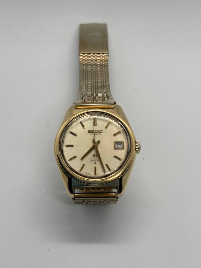 SEIKO 自動巻き時計 ゴールド hi beat 36000