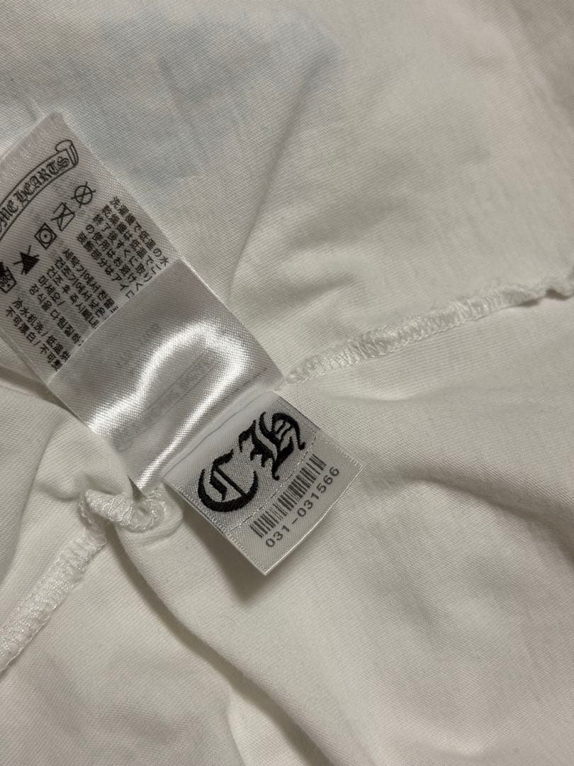 クロムハーツ ブルー セメタリークロス ポケットtシャツ XL