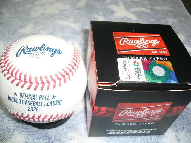 ＷＢＣ　ワールドベースボールクラシック2026　公式球　試合球・未使用　送込