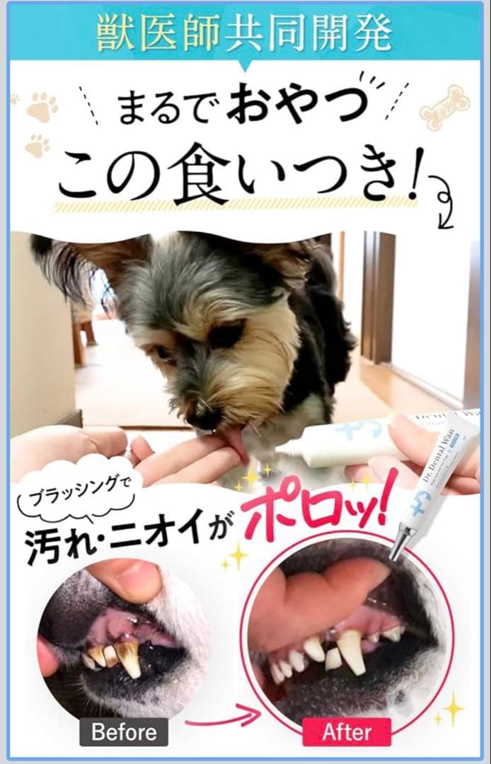 チョコチロ◾️ドクターデンタルワン 犬用歯磨きジェル【2本セット】