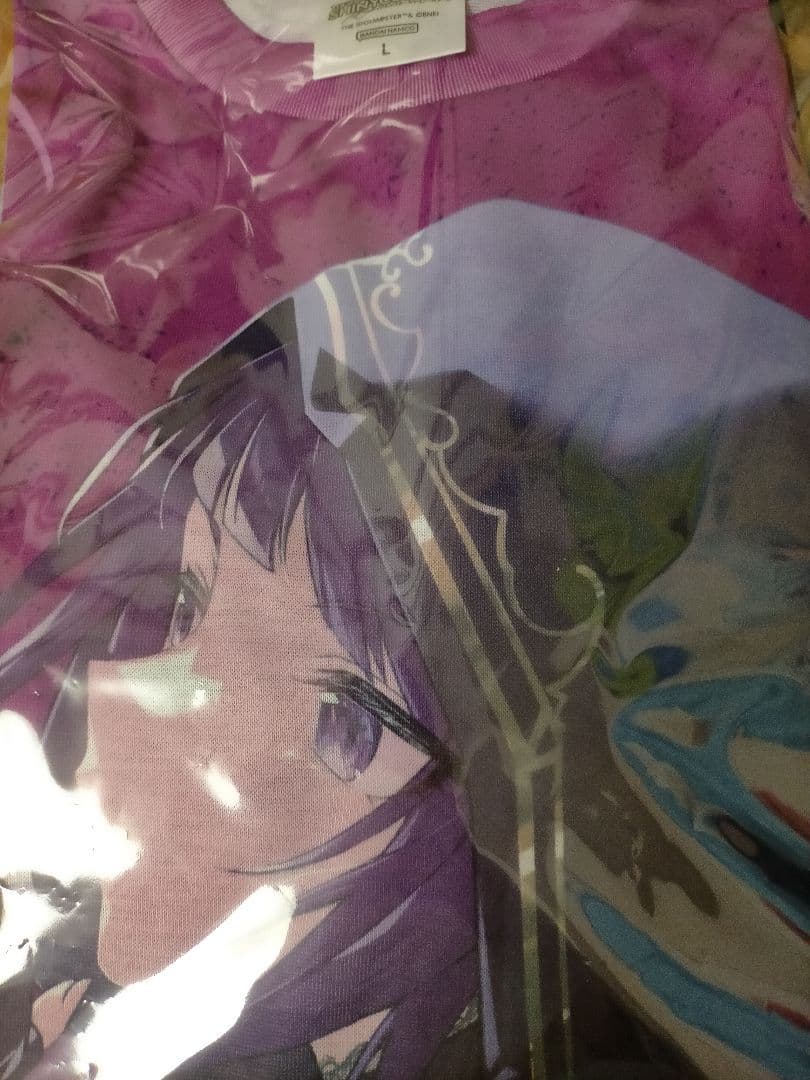 シャイニーカラーズ　田中摩美々　騎士団のヴェール Tシャツ Lサイズ ピンク