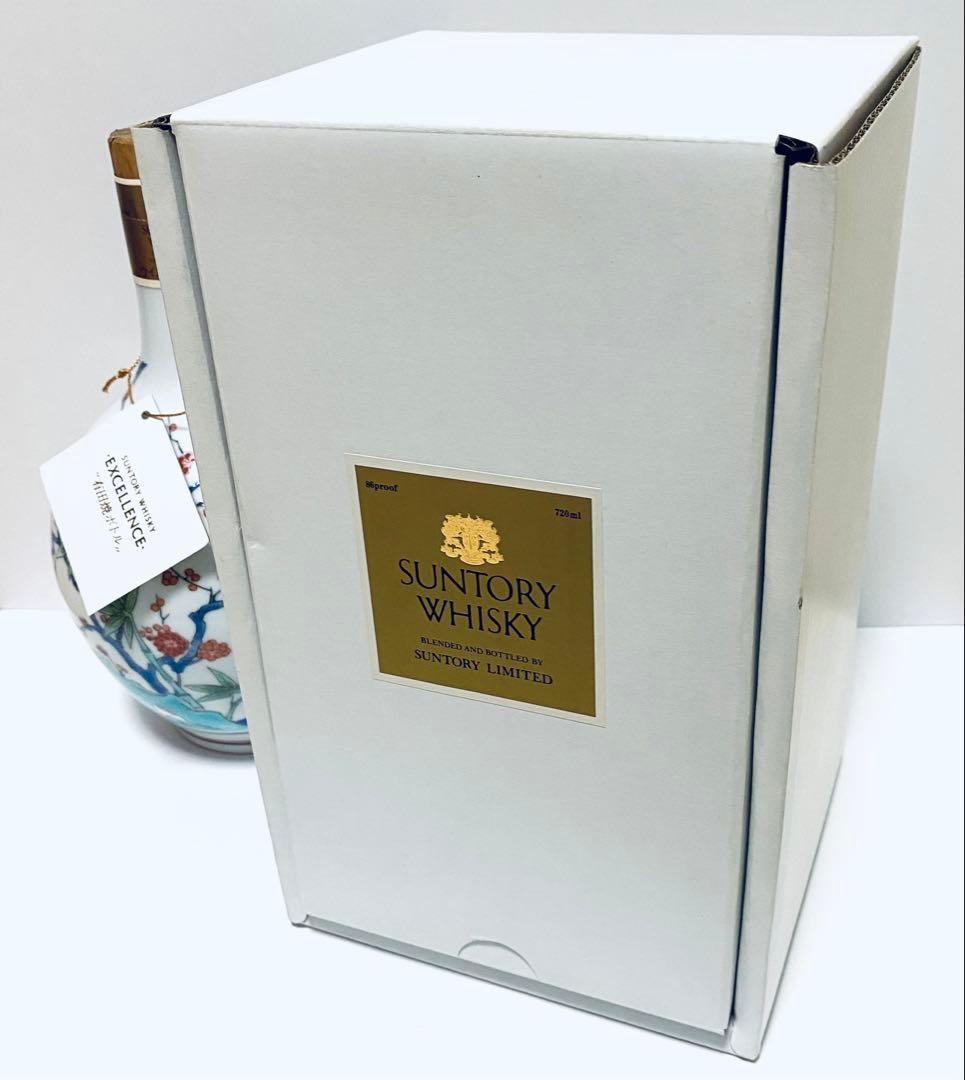 サントリー エクセレンス　有田焼ボトル 【古酒】ウイスキー