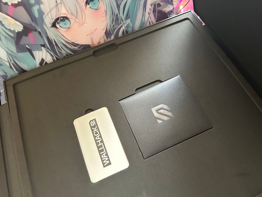 初音ミク ガラス マウスパッド sp-004 WALLHACK Sky-PAD