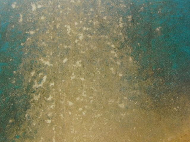 手塚雄二、【こもれびの坂】、希少な額装用画集より、新品額装付