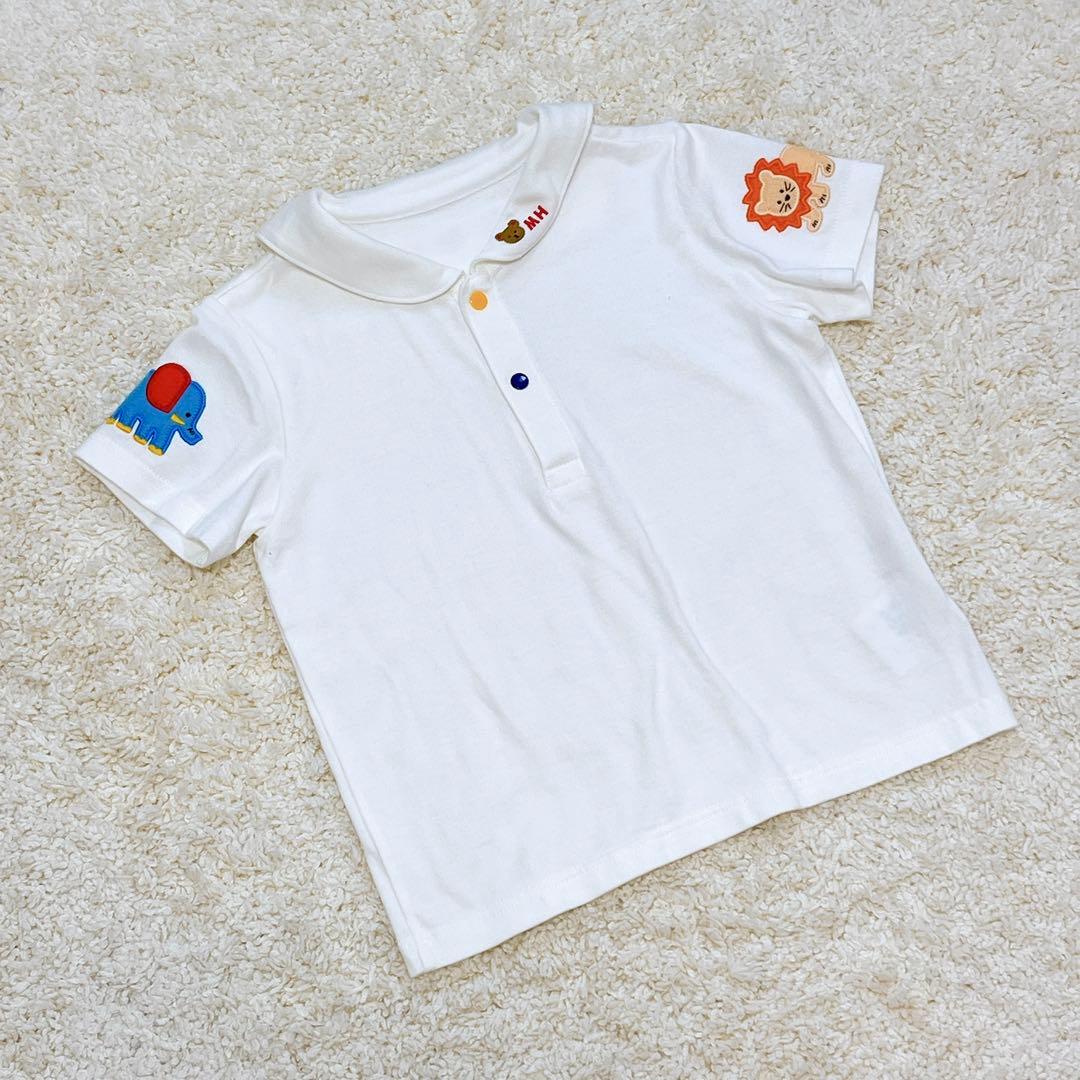 mikiHOUSE ミキハウス 半袖Tシャツ オーバーオール 帽子