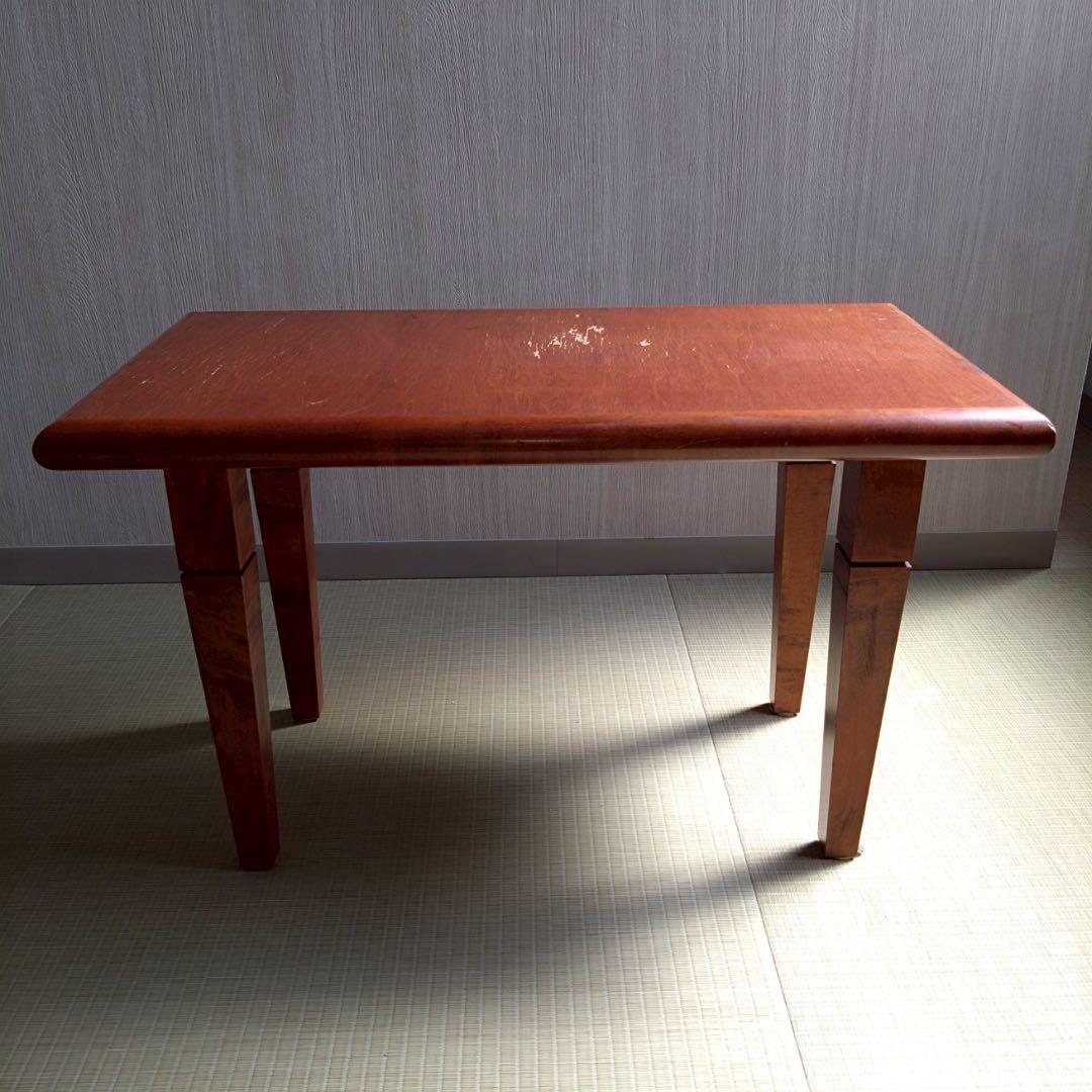Js49 テーブル 木製 昭和レトロ 古家具 アンティーク ヴィンテージ