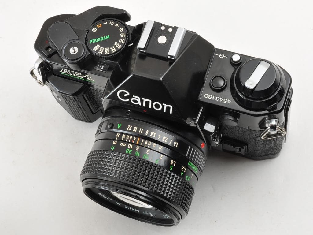キヤノン AE-1 PROGRAM ブラック NFD 50mm f1.4 完動品