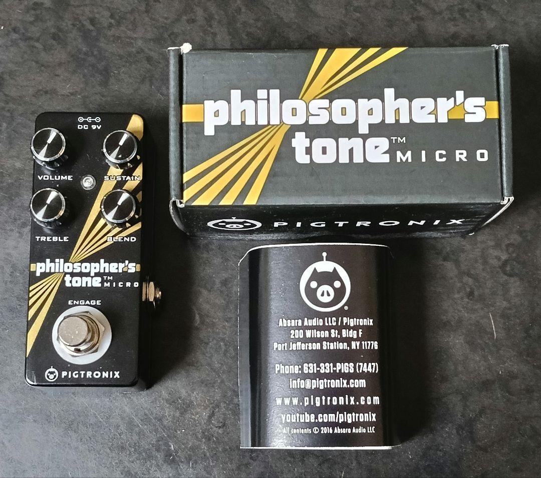 ギター Pigtronix philosopher's tone micro
