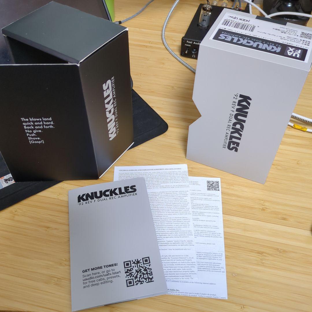 ギター UAFX KNUCKLES 92