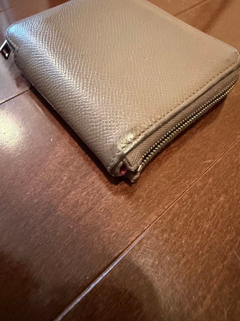 エルメス アザップ シルクイン コンパクト エトゥープ D刻印