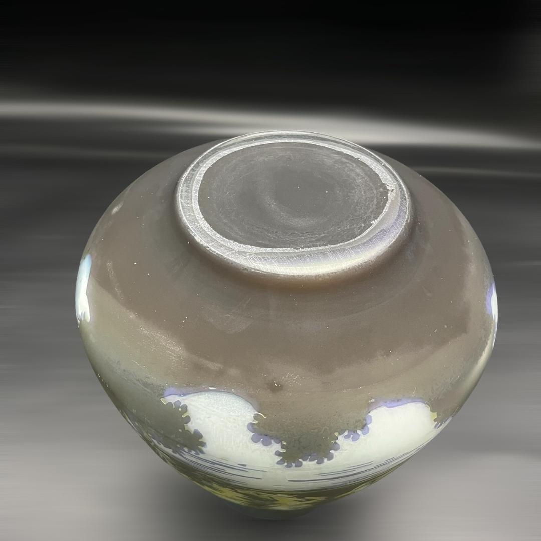 エミールガレ 　　山景紋　特大　花瓶　カメオ彫り　被せガラス　高さ26ｃｍ