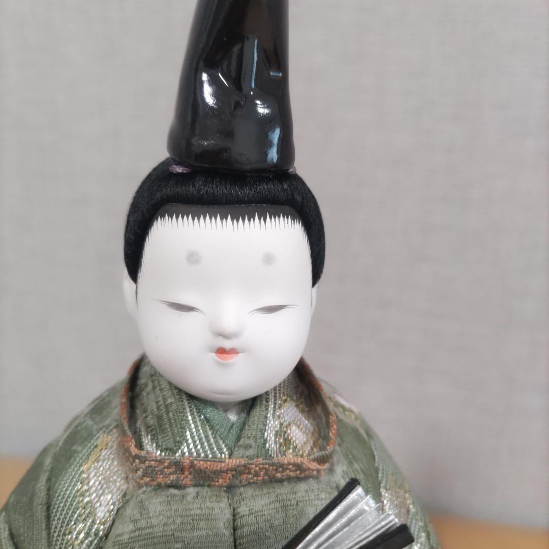 雛人形ペア　木目込人形