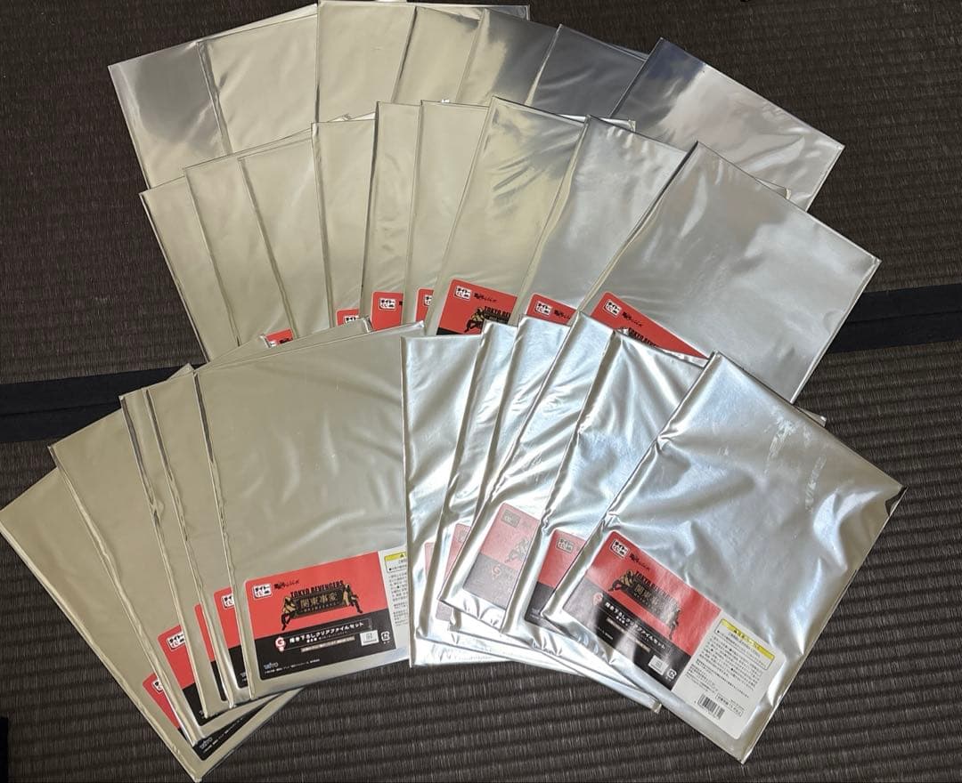 関東事変　書き下ろしクリアファイル　まとめ売り タイトーくじG賞　　28枚セット