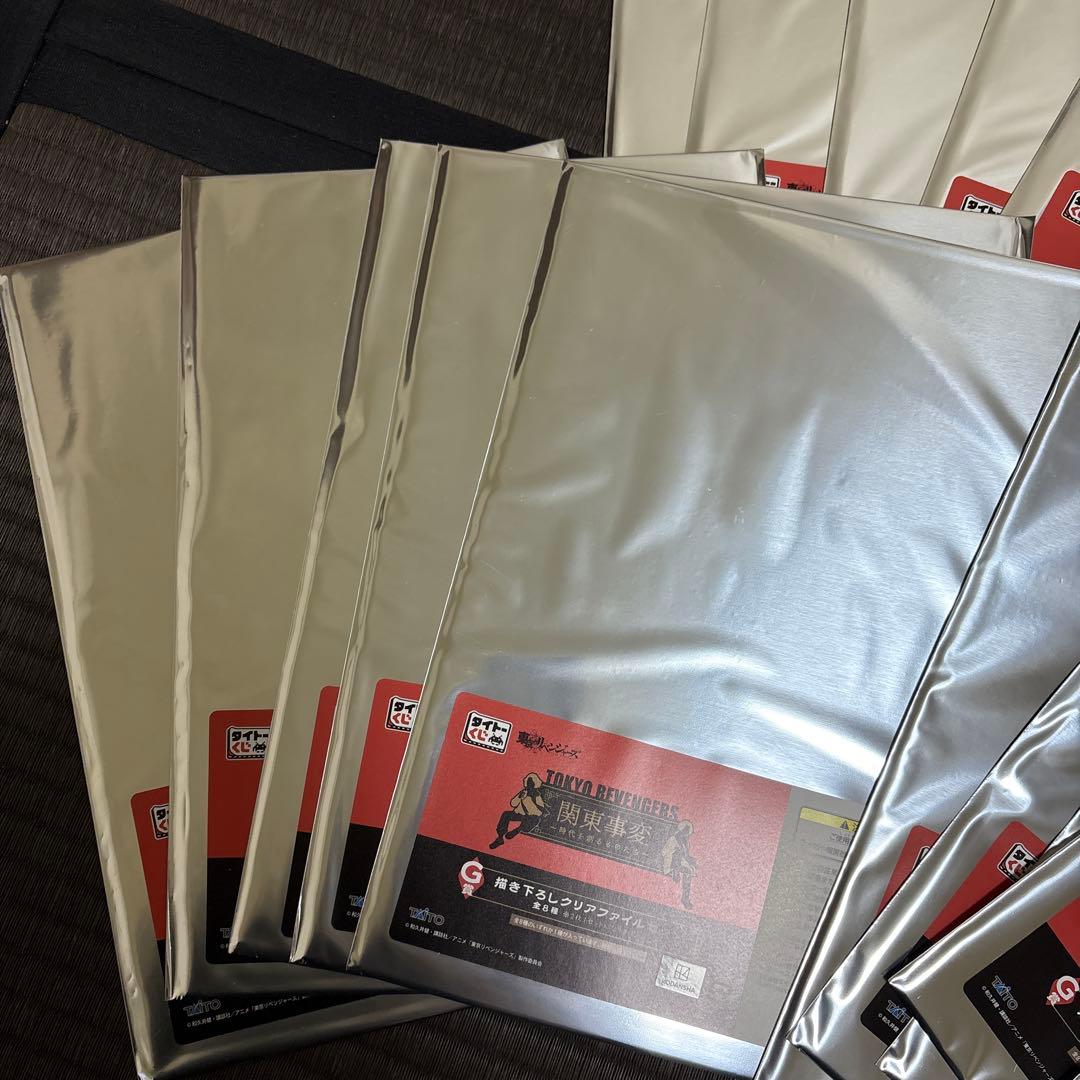 関東事変　書き下ろしクリアファイル　まとめ売り タイトーくじG賞　　28枚セット