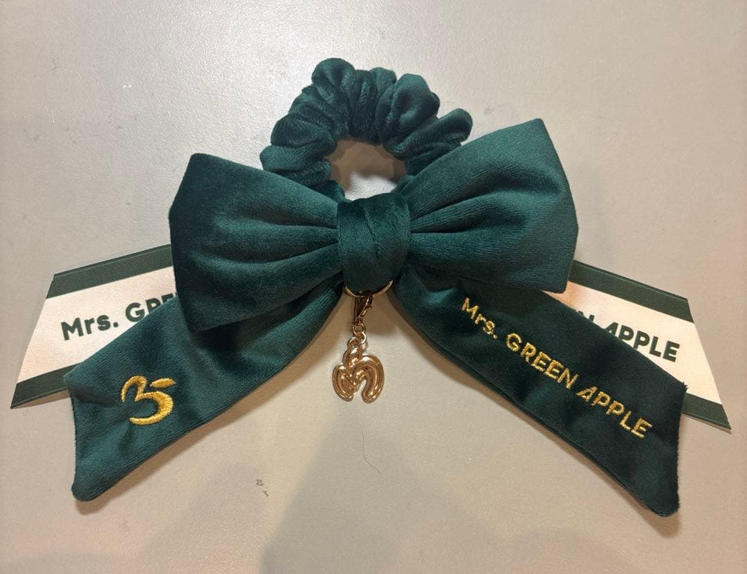 ペンライトリボン ミセスグリーンアップル シュシュ