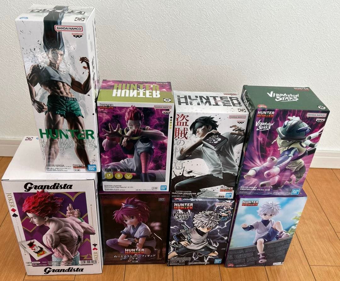HUNTER×HUNTER フィギュア8体　まとめ