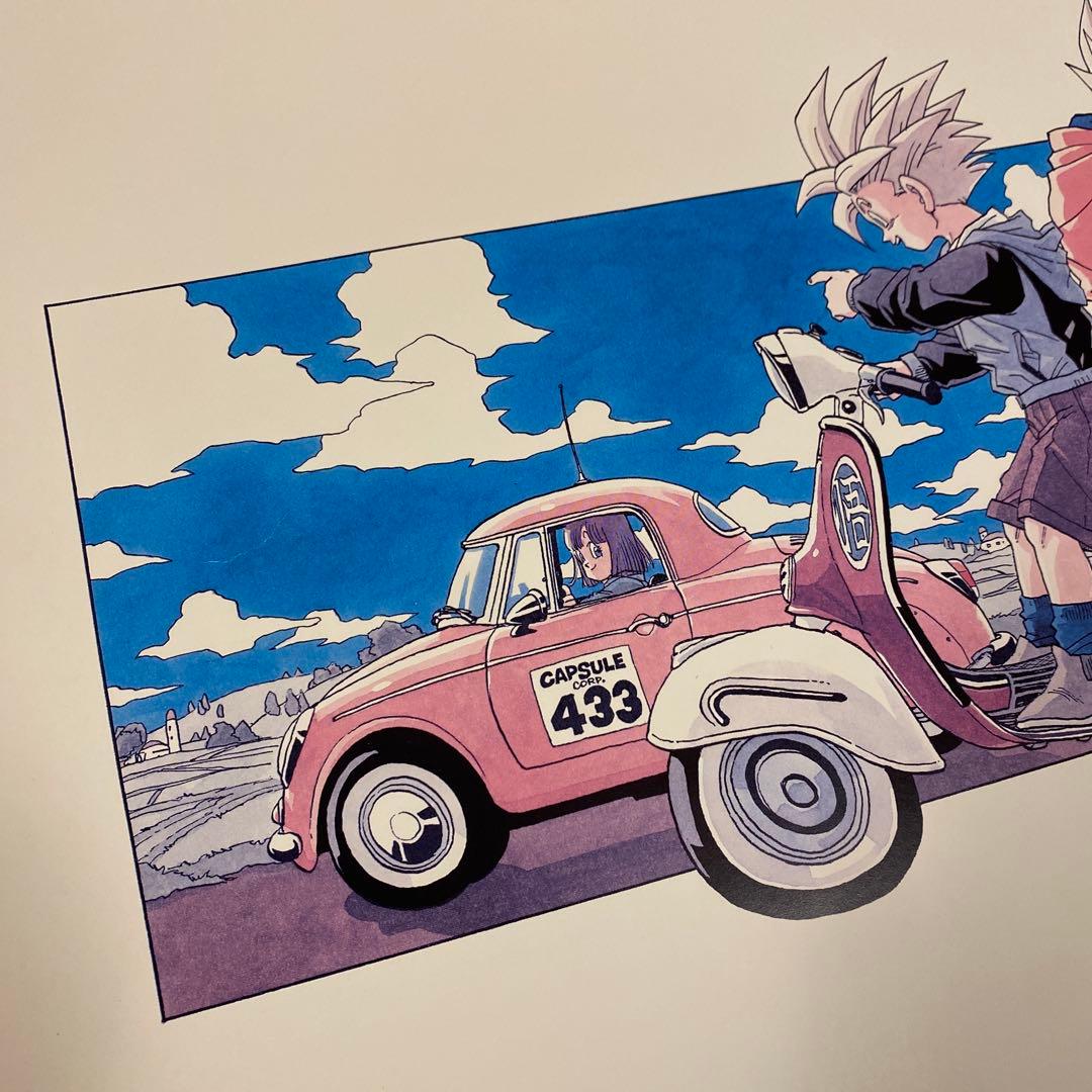 鳥山明の世界展 ドラゴンボール 複製原画 ポスター　悟空