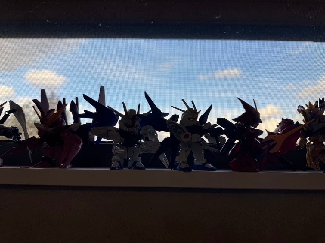 SDガンダム　完成品　デスティニー　ユニコーン