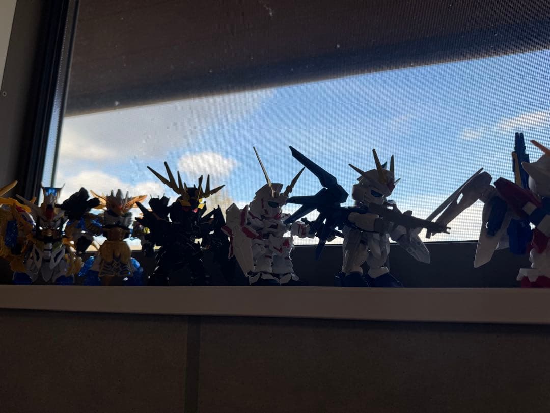 SDガンダム　完成品　デスティニー　ユニコーン