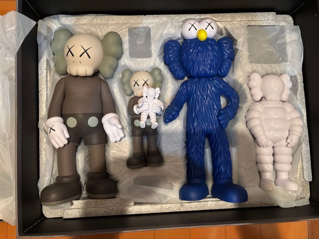 その他 KAWS family brown