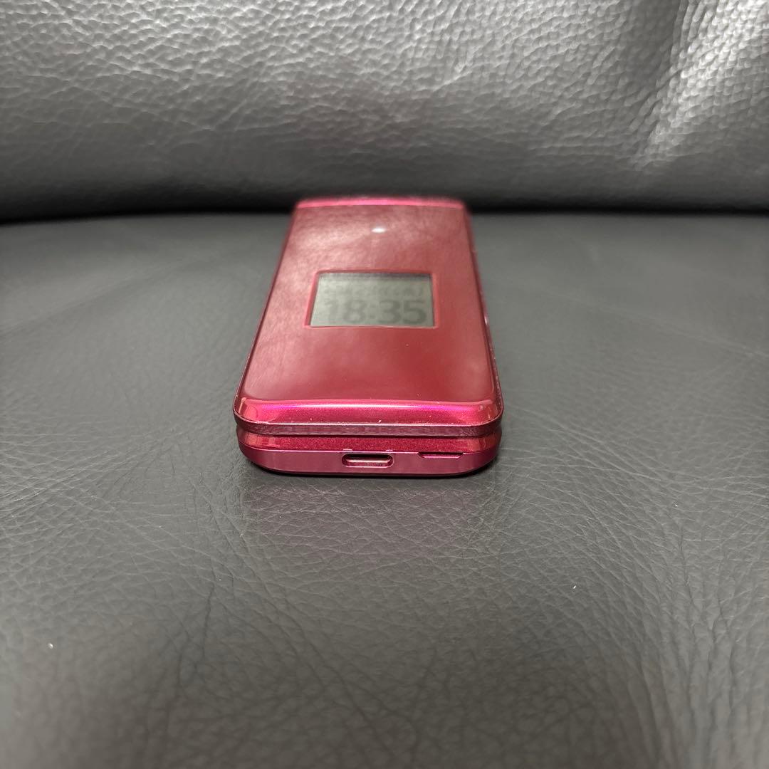 ★良品★ au かんたんケータイKYF43MRA SIMフリー　充電器付 京セラ