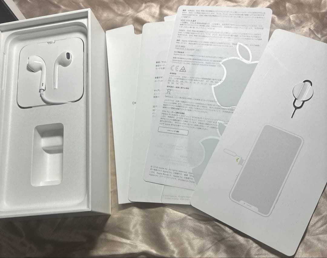 iPhone XsMax 512GB スペースグレー　本体 iFaceケース付き