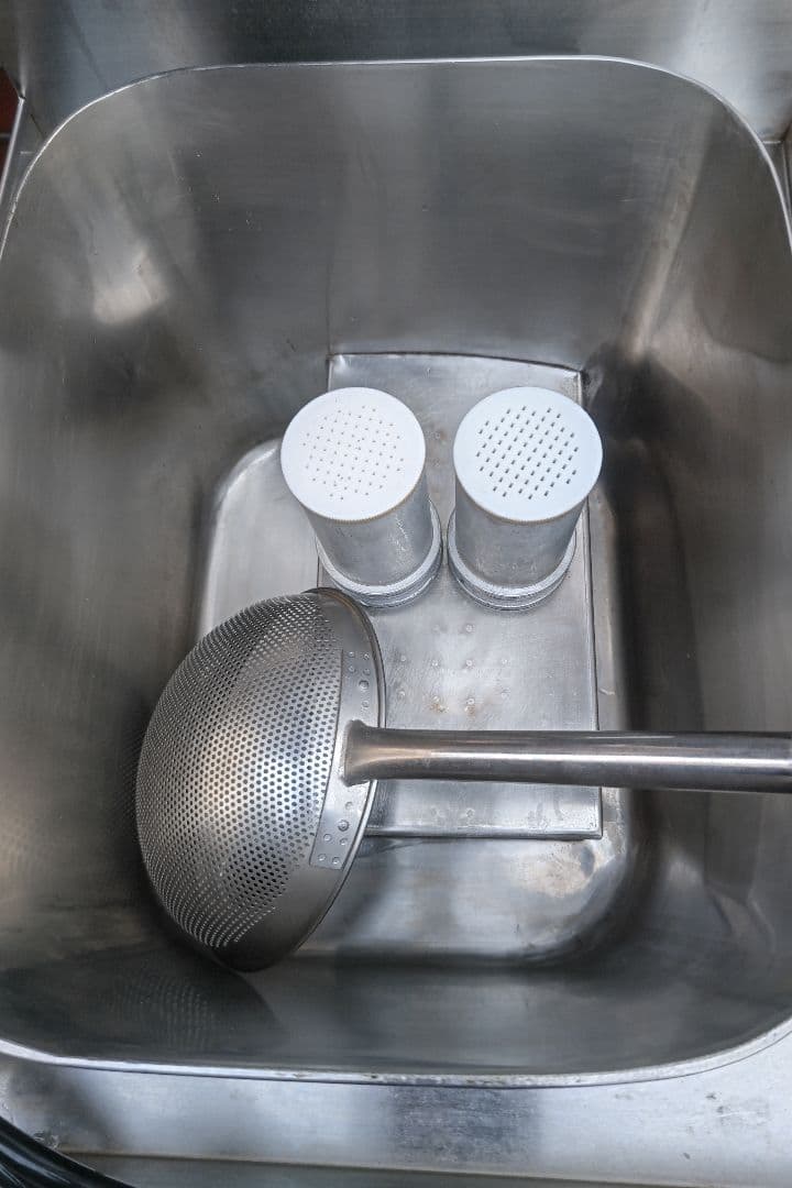 めんつる、コンパクト角型ゆで器 FU-450JN